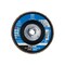Pferd 4-1/2" x 5/8-11 Thd. POLIFAN Flap Disc - A SG STEELOX, Aluminum oxide, 60 Grit, Conical 62303 - alternate 2